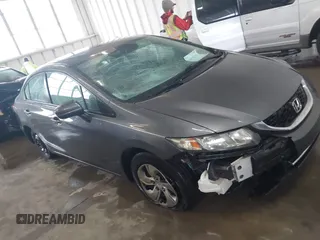 2014 Honda Civic Sedan LX with VIN 19XFB2F53EE044723, listed as a IAAI auction lot 41727499 with 233,635 mi miles. Bid and sale history available at carsss.com. Image 13.