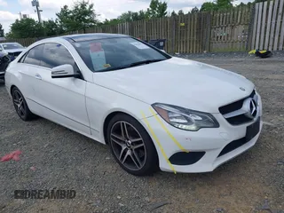 2014 Mercedes-Benz E 350 with VIN WDDKJ8JB7EF258210, listed as a IAAI auction lot 42632492 with 127,556 mi miles and . Bid and sale history available at DreamBid. Image 1.