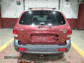 2005 Hyundai Santa Fe GLS with VIN KM8SC13E45U881925, listed as a Copart auction lot 41465615 with 162,152 mi miles and Clean Title. Bid and sale history available at carsss.com. Image 6.