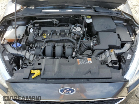 2017 Ford Focus SE with VIN 1FADP3F23HL244619, listed as a Copart auction lot 61057515 with Not provided miles and Salvage title. Bid and sale history available at DreamBid. Image 11.