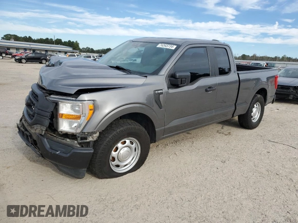 2021 Ford F-150 XL z VIN 1FTFX1E88MKD37116, wystawiony jako Copart lot #74343734 z przebiegiem 167 109 mil mil oraz Szkoda całkowita • Salvage title. Historia ofert i sprzedaży dostępna na DreamBid. Obrazek 1.