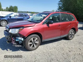 2018 Subaru Forester with VIN JF2SJABCXJH514994, listed as a Copart auction lot 65017395 with 12,308 mi miles and Salvage title. Bid and sale history available at DreamBid. Image 1.