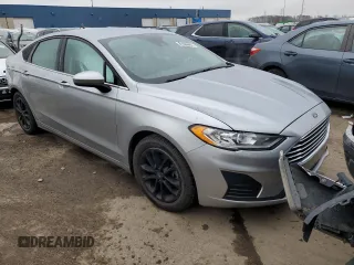 2020 Ford Fusion SE with VIN 3FA6P0HD4LR107933, listed as a Copart auction lot 81295884 with 50,860 mi miles and Salvage title. Bid and sale history available at DreamBid. Image 4.