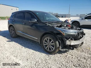 2020 Acura RDX w/Technology Pkg with VIN 5J8TC1H54LL017723, listed as a Copart auction lot 49075315 with 113,508 mi miles and Salvage Title. Bid and sale history available at carsss.com. Image 4.