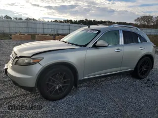 2007 Infiniti FX with VIN JNRBS08W17X400095, listed as a Copart auction lot 84669424 with 126,569 mi miles and Salvage Title. Bid and sale history available at carsss.com. Image 1.