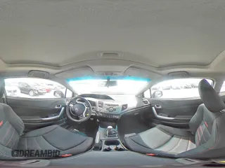 2012 Honda Civic Si with VIN 2HGFG4A53CH708655, listed as a Copart auction lot 55245035 with 141,209 mi miles and Salvage title. Bid and sale history available at DreamBid. Image 14.