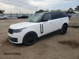 2024 Land Rover Range Rover SE with VIN SALKPBFU4RA209767, listed as a Copart auction lot 55828995 with 15,212 mi miles and Salvage title. Bid and sale history available at DreamBid. Image 1.