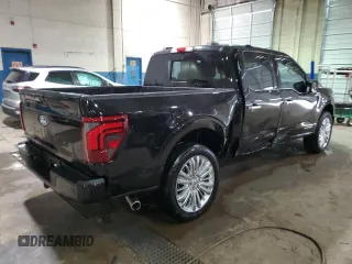 2024 Ford F-150 with VIN 1FTFW7LD6RFA43767, listed as a Copart auction lot 82417254 with 5,503 mi miles and Non repairable. Bid and sale history available at DreamBid. Image 3.