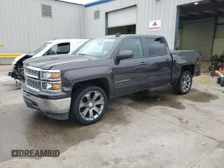 2015 Chevrolet Silverado 1500 LT with VIN 3GCPCREC0FG523276, listed as a Copart auction lot 53350035 with 97,141 mi miles and Salvage Title. Bid and sale history available at DreamBid. Image 1.