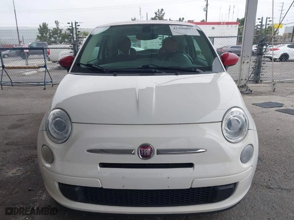 2017 FIAT 500 Pop with VIN 3C3CFFKR1HT570800, listed as a IAAI auction lot 41900007 with 58,170 mi miles. Bid and sale history available at carsss.com. Image 12.