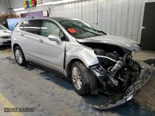2017 Buick Envision Preferred with VIN LRBFXASA5HD027067, listed as a Copart auction lot 44710735 with 0 mi miles and Salvage Title. Bid and sale history available at carsss.com. Image 4.