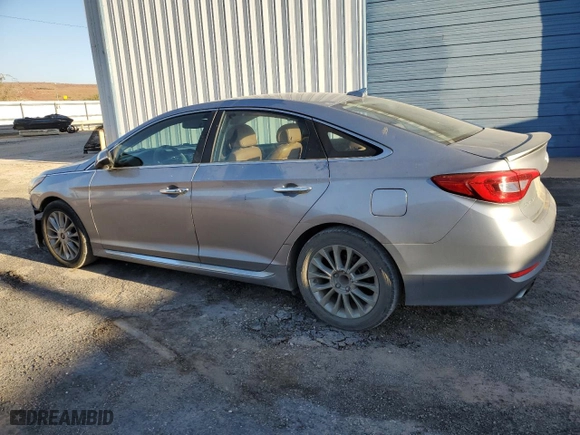 2015 Hyundai Sonata 2.4L Limited with VIN 5NPE34AF1FH258997, listed as a Copart auction lot 74047954 with 120,778 mi miles and Clean Title. Bid and sale history available at carsss.com. Image 2.