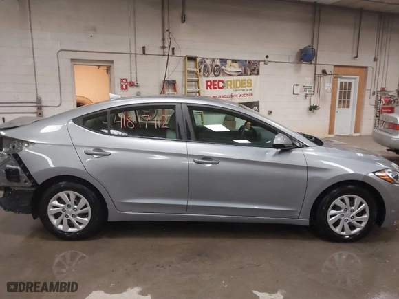 2017 Hyundai Elantra SE with VIN 5NPD74LF4HH067607, listed as a IAAI auction lot 41847412 with 145,476 mi miles. Bid and sale history available at carsss.com. Image 14.