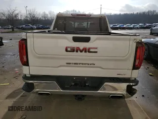 2021 GMC Sierra 1500 SLT z VIN 3GTU9DED6MG221615, wystawiony jako Copart lot #86548844 z przebiegiem Nie podano mil oraz Szkoda całkowita • Salvage title. Historia ofert i sprzedaży dostępna na DreamBid. Obrazek 6.