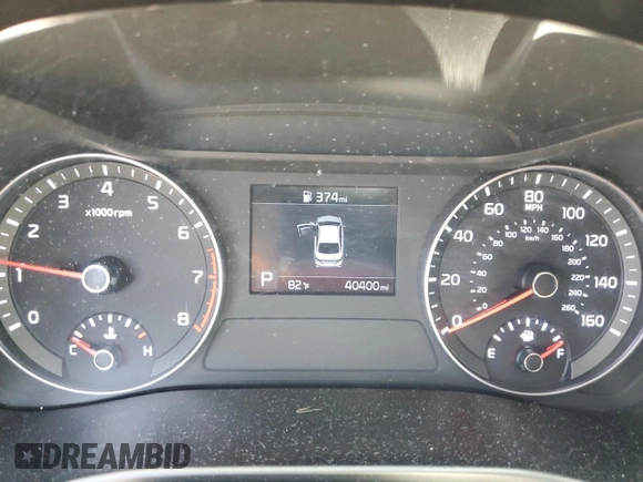 2019 Kia Forte LXS with VIN 3KPF24AD8KE032069, listed as a Copart auction lot 61083325 with 40,400 mi miles and Clean title. Bid and sale history available at DreamBid. Image 9.