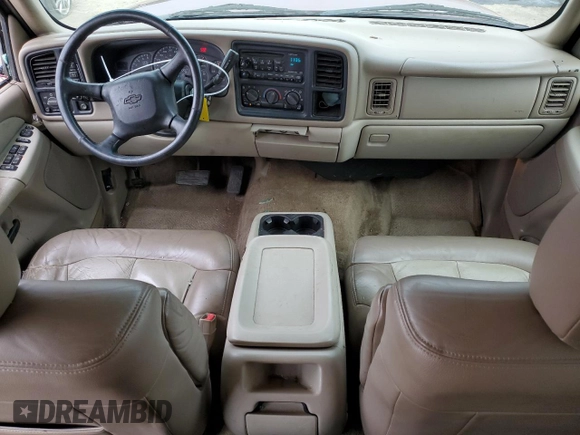 2002 Chevrolet Suburban LT with VIN 1GNFK16Z22J292657, listed as a Copart auction lot 85490564 with 213,641 mi miles and Salvage Title. Bid and sale history available at carsss.com. Image 8.