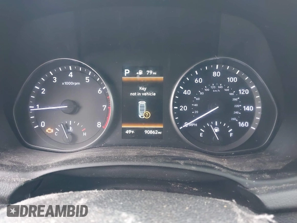 2018 Hyundai Elantra with VIN KMHH35LE2JU024725, listed as a IAAI auction lot 41195915 with 90,862 mi miles and . Bid and sale history available at DreamBid. Image 7.