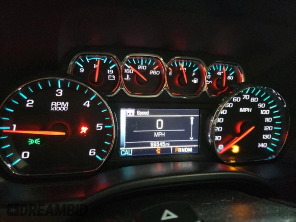 2015 Chevrolet Silverado 1500 LT with VIN 1GCVKREC6FZ445564, listed as a Copart auction lot 49587905 with 99,345 mi miles and Clean Title. Bid and sale history available at carsss.com. Image 9.