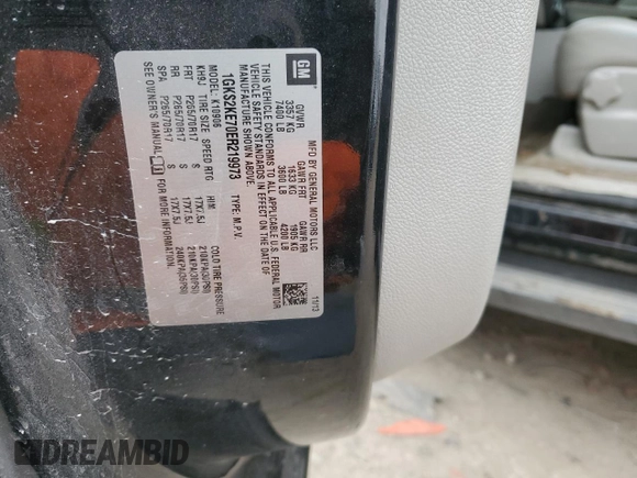 2014 GMC Yukon XL SLT with VIN 1GKS2KE70ER219973, listed as a Copart auction lot 44029385 with 0 mi miles and Salvage Title. Bid and sale history available at carsss.com. Image 14.
