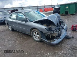 2006 Ford Taurus SE with VIN 1FAFP53U06A253233, listed as a IAAI auction lot 41695528 with 1 mi miles. Bid and sale history available at carsss.com. Image 1.