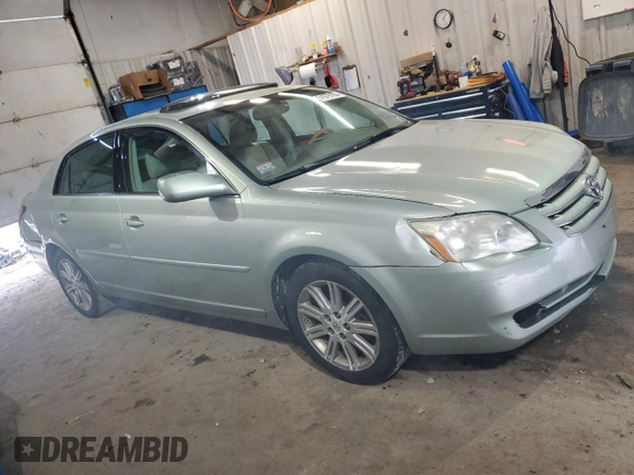 2007 Toyota Avalon XL with VIN 4T1BK36B27U193232, listed as a Copart auction lot 51979165 with 233,654 mi miles and Salvage Title. Bid and sale history available at DreamBid. Image 4.