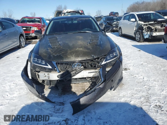 2009 Lexus IS 250 with VIN JTHCK262092030580, listed as a Copart auction lot 87712785 with 171,343 mi miles and Salvage Title. Bid and sale history available at DreamBid. Image 5.