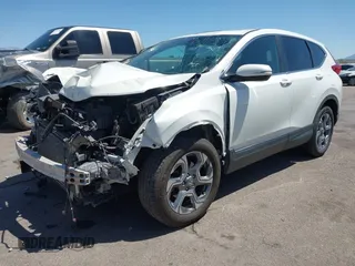 2017 Honda CR-V EX-L with VIN 2HKRW2H87HH650924, listed as a IAAI auction lot 42131606 with 72,415 mi miles and . Bid and sale history available at carsss.com. Image 2.
