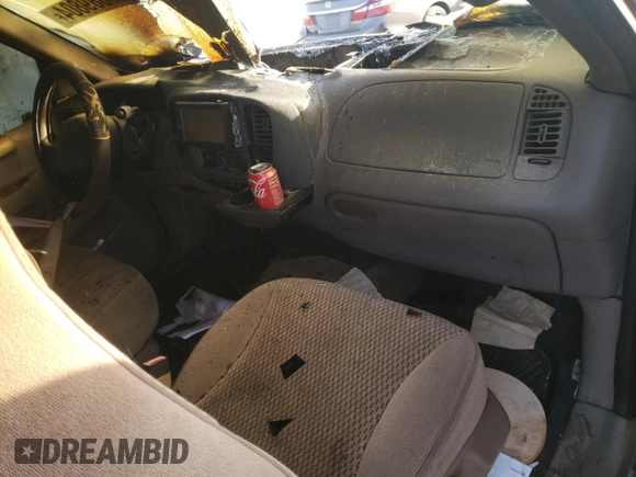 1997 Ford F-150 with VIN 1FTDF18W7VNA43842, listed as a Copart auction lot 80889804 with Not provided miles and Salvage title. Bid and sale history available at DreamBid. Image 8.