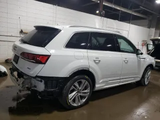2023 Audi Q7 Premium with VIN WA1AXBF78PD001698, listed as a Copart auction lot 72674504 with 38,655 mi miles and Salvage title. Bid and sale history available at DreamBid. Image 3.