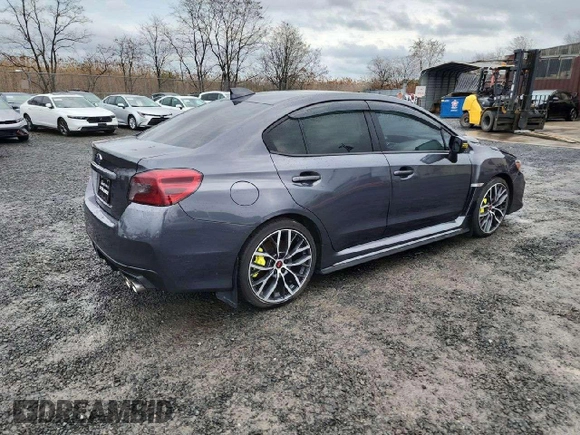 2020 Subaru WRX STI Limited with VIN JF1VA2Y6XL9801984, listed as a Copart auction lot 84934834 with 58,611 mi miles and Clean Title. Bid and sale history available at carsss.com. Image 4.