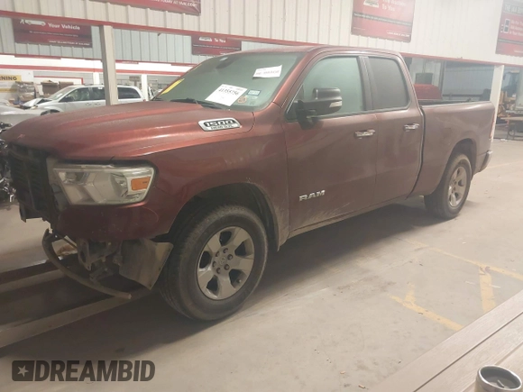 2020 Ram 1500 Big Horn with VIN 1C6RREBT0LN139156, listed as a IAAI auction lot 41355756 with 180,346 mi miles. Bid and sale history available at carsss.com. Image 2.