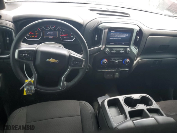 2022 Chevrolet Silverado 1500 LT with VIN 3GCPWCEKXNG187033, listed as a Copart auction lot 48729395 with 53,290 mi miles and Salvage Title. Bid and sale history available at carsss.com. Image 8.