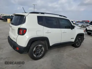 2017 Jeep Renegade Sport с VIN ZACCJAAB5HPF92162, выставлен на аукционе Copart как лот 49095365 с пробегом 73 003 миль миль и Списание • Salvage title. История ставок и продаж доступна на DreamBid. Изображение 3.