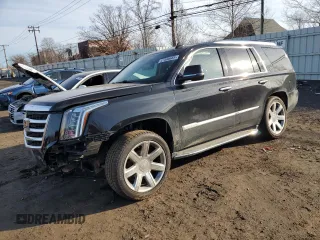 2020 Cadillac Escalade Luxury z VIN 1GYS4BKJ1LR213306, wystawiony jako Copart lot #47806685 z przebiegiem 43 776 mil mil oraz Szkoda całkowita • Salvage title. Historia ofert i sprzedaży dostępna na DreamBid. Obrazek 1.