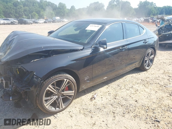 2024 Genesis G70 Sport Advanced с VIN KMTG54SE2RU139151, выставлен на аукционе IAAI как лот 42574030 с пробегом 7 420 миль миль и . История ставок и продаж доступна на DreamBid. Изображение 17.