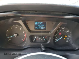 2015 Ford Transit Cargo with VIN 1FTNR2CG1FKA07097, listed as a Copart auction lot 61985765 with 74,100 mi miles and Salvage title. Bid and sale history available at DreamBid. Image 9.
