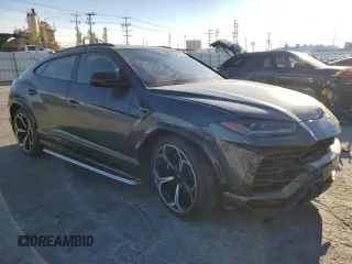 2019 Lamborghini Urus z VIN ZPBUA1ZL8KLA01957, wystawiony jako Copart lot #87969065 z przebiegiem 13 329 mil mil oraz Szkoda całkowita • Salvage title. Historia ofert i sprzedaży dostępna na DreamBid. Obrazek 4.