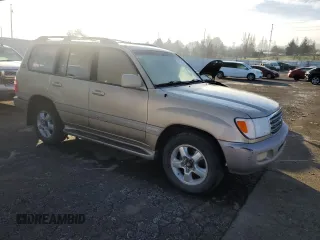 2003 Toyota Land Cruiser with VIN JTEHT05J232044808, listed as a Copart auction lot 43762665 with 306,191 mi miles and Clean Title. Bid and sale history available at carsss.com. Image 4.
