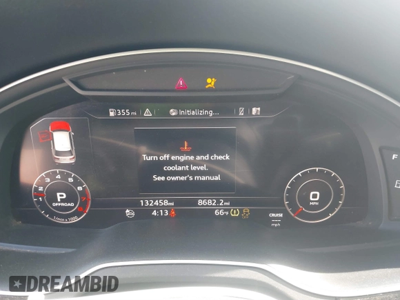2017 Audi Q7 Premium Plus with VIN WA1LAAF76HD021311, listed as a IAAI auction lot 41559898 with 132,458 mi miles. Bid and sale history available at carsss.com. Image 7.