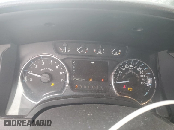 2011 Ford F-150 XL with VIN 1FTFX1ET3BFB74501, listed as a Copart auction lot 87946535 with 165,680 mi miles and Non Repairable. Bid and sale history available at DreamBid. Image 9.