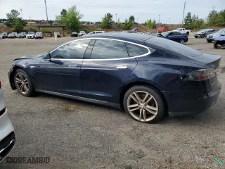 2014 Tesla Model S 60 kWh Battery with VIN 5YJSA1H16EFP37415, listed as a Copart auction lot 54253915 with 108,064 mi miles and Salvage Title. Bid and sale history available at carsss.com. Image 2.