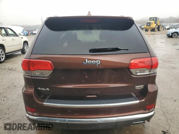 2015 Jeep Grand Cherokee Summit with VIN 1C4RJFJG9FC611560, listed as a Copart auction lot 48703515 with 65,056 mi miles and Clean title. Bid and sale history available at DreamBid. Image 6.