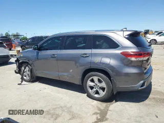 2017 Toyota Highlander Limited z VIN 5TDYZRFH7HS203499, wystawiony jako Copart lot #57998755 z przebiegiem 109 611 mil mil oraz Szkoda całkowita • Salvage title. Historia ofert i sprzedaży dostępna na DreamBid. Obrazek 2.