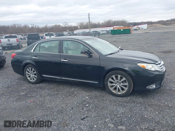 2011 Toyota Avalon with VIN 4T1BK3DB5BU375437, listed as a IAAI auction lot 41715548 with 124,445 mi miles and . Bid and sale history available at carsss.com. Image 13.