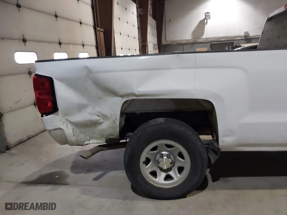 2018 Chevrolet Silverado 1500 Work Truck with VIN 1GCNCNEC4JZ102492, listed as a IAAI auction lot 41435730 with 125,219 mi miles. Bid and sale history available at carsss.com. Image 6.