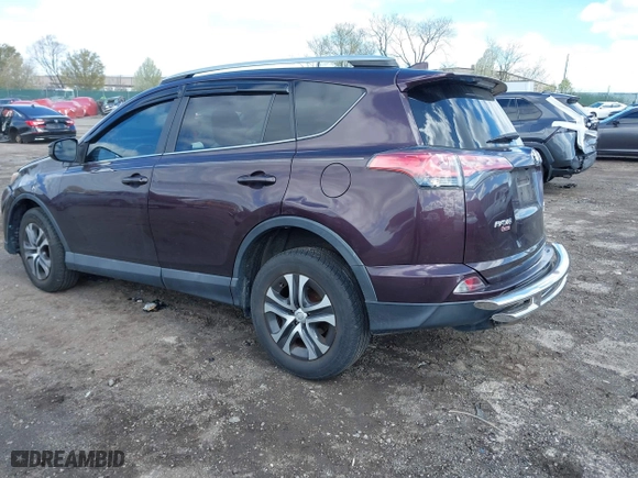 2016 Toyota RAV4 LE with VIN 2T3BFREVXGW512581, listed as a IAAI auction lot 41986375 with 77,889 mi miles. Bid and sale history available at carsss.com. Image 3.