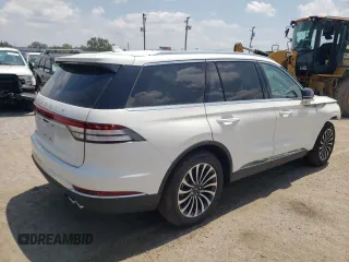 2023 Lincoln Aviator Reserve with VIN 5LM5J7WC9PGL14351, listed as a Copart auction lot 53533333 with 1,347 mi miles and Non repairable. Bid and sale history available at DreamBid. Image 3.