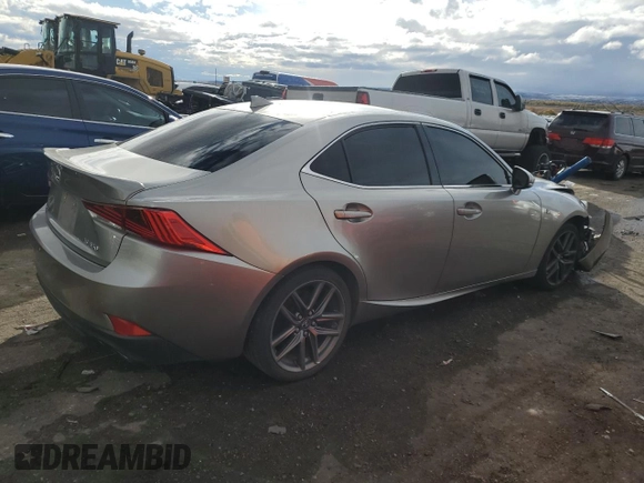 2017 Lexus IS 350 with VIN JTHBE1D28H5030761, listed as a Copart auction lot 79714064 with 109,932 mi miles and Salvage title. Bid and sale history available at DreamBid. Image 3.