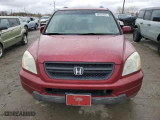 2005 Honda Pilot EX-L with NAVI with VIN 2HKYF18785H568676, listed as a Copart auction lot 49453425 with 0 mi miles and Salvage Title. Bid and sale history available at carsss.com. Image 5.