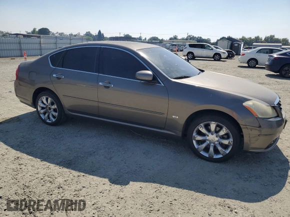 2006 Infiniti M with VIN JNKAY01F76M262145, listed as a Copart auction lot 64446895 with 203,354 mi miles and Salvage title. Bid and sale history available at DreamBid. Image 4.